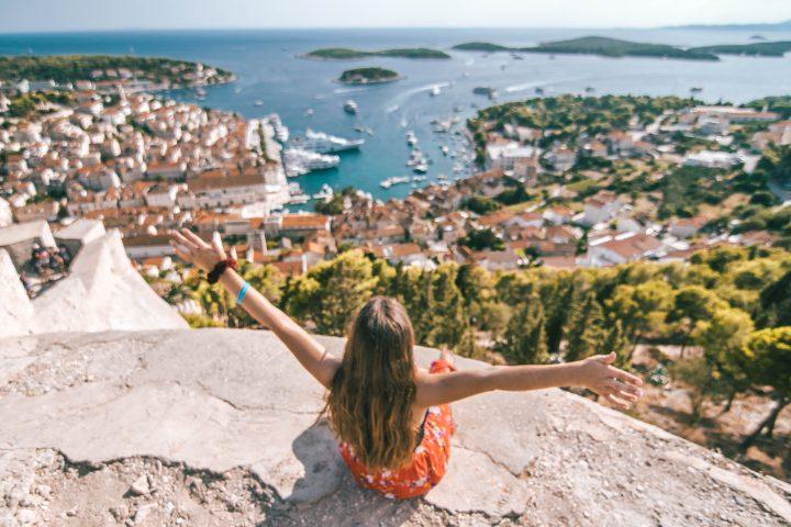 Hvar with Yachtlife Croatia Life Before Work fortress view