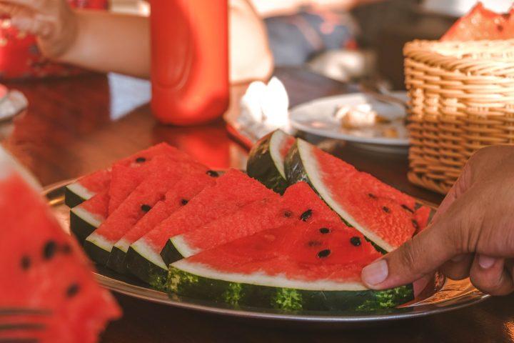 delicious watermelon on board yachtlife croatia