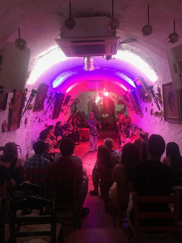 Iberian Adventure from Spain Granada Flamenco Show in cave