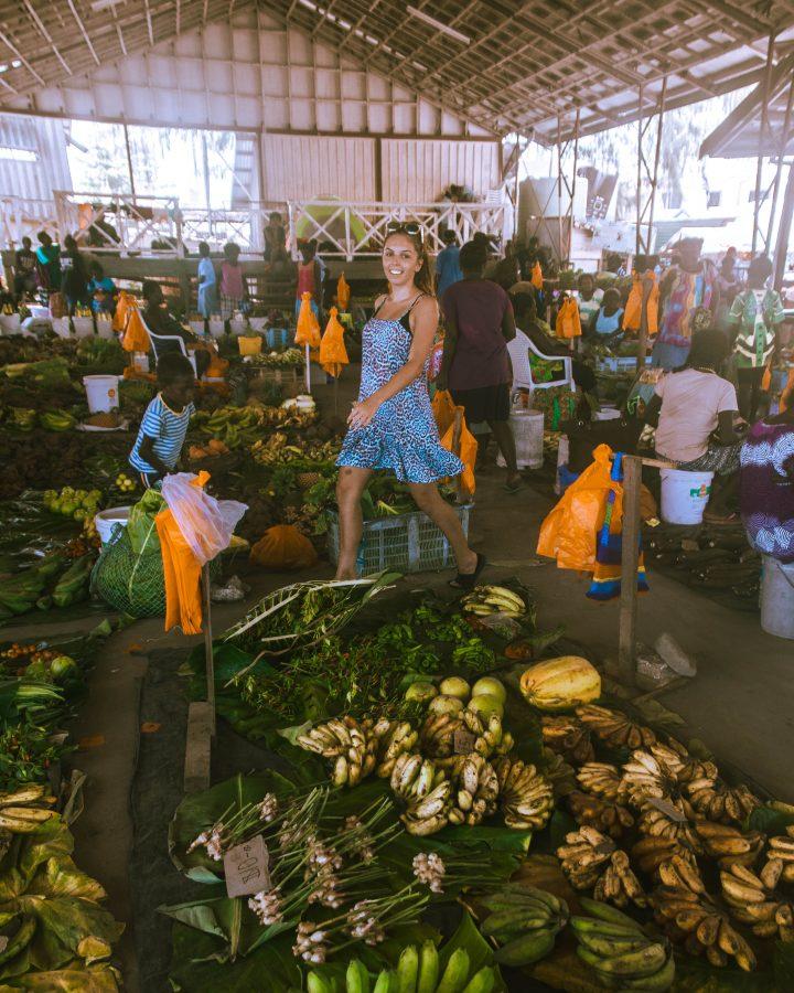 Gizo local markets Solomon Islands